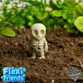 Flexi Friend Alien Skeleton - Flexible 3D Printed Toy - The 3D Print Smiths